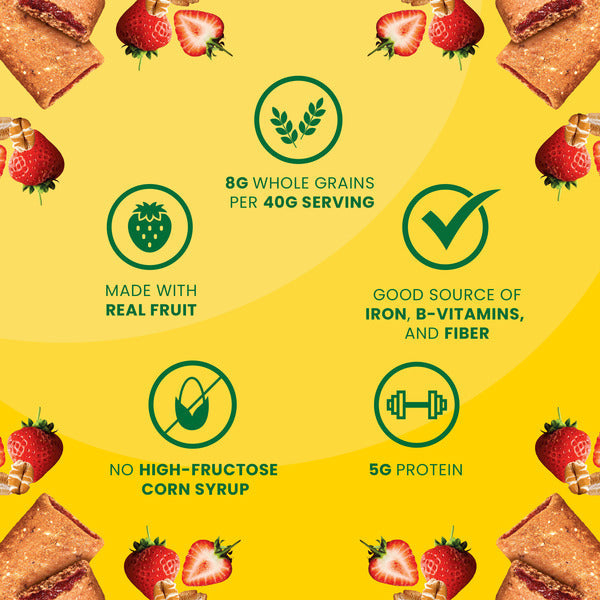 BELVITA Strawberry, Soft Baked Breakfast Bars 7.05 oz