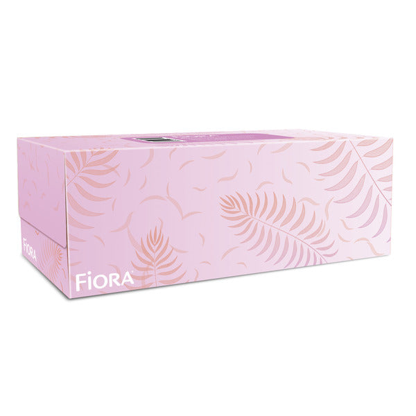 Fiora Facial Tissue, 2-Ply, Everyday Care, Flat Box