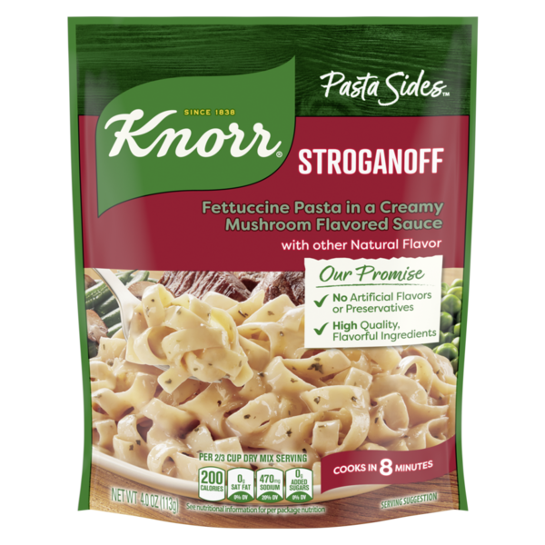 Knorr Pasta Sides Stroganoff Fettuccine