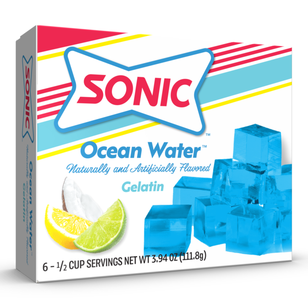 SONIC Gelatin Ocean Water (6 Servings)