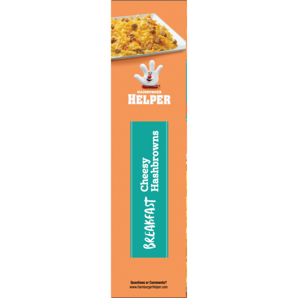 Helper BREAKFAST Cheesy Hashbrowns