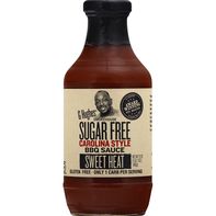 G Hughes BBQ Sauce, Sugar Free, Carolina Style️
