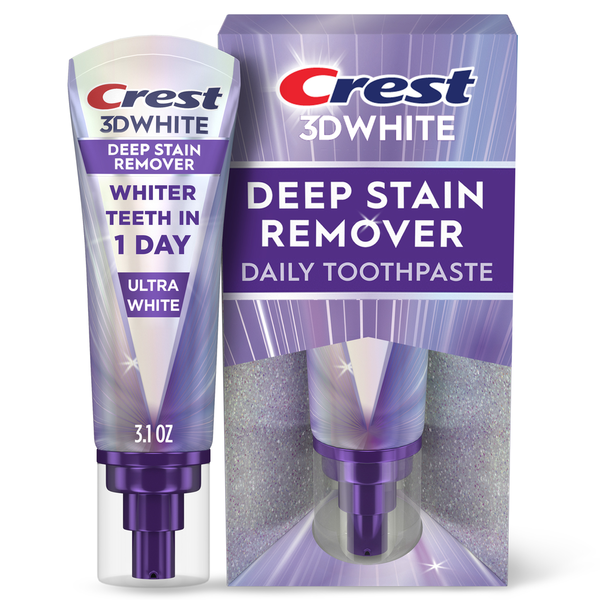 Crest Brilliance Deep Stain Remover Ultra White Toothpaste