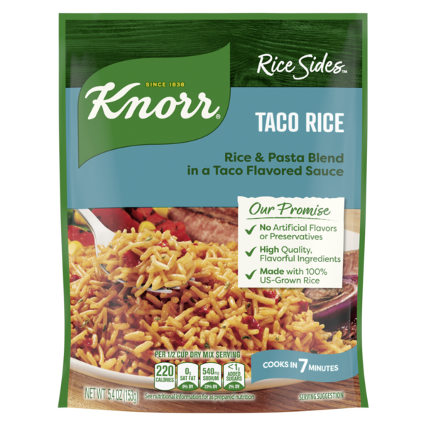 Knorr Rice Sides Taco Rice