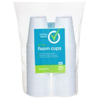 Simply Done 16 fl oz Foam Cups️