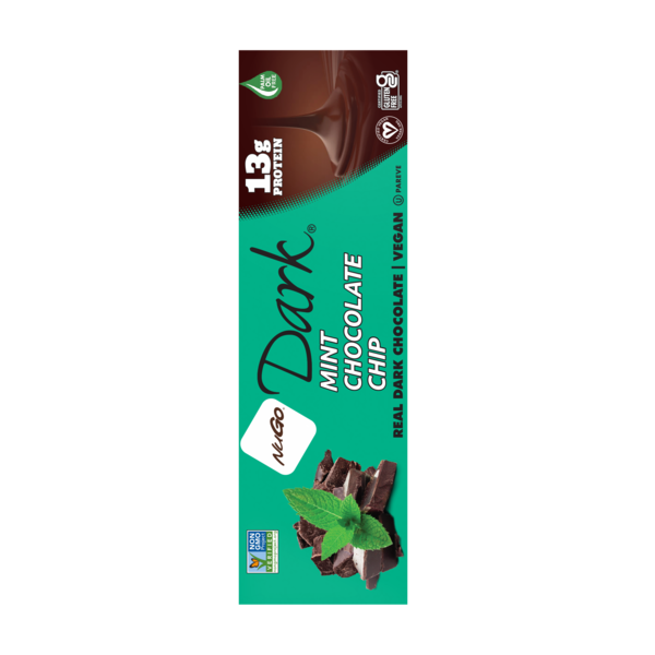 NuGo Dark Mint Chocolate Chip Vegan, Gluten Free Protein Bar