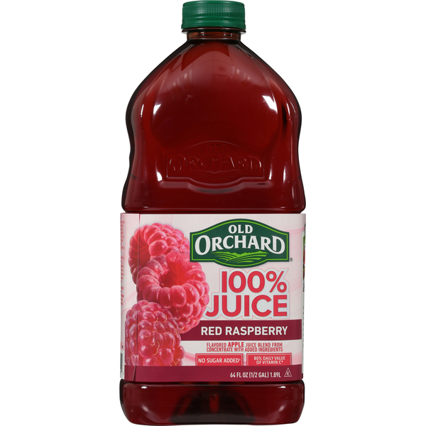 Old Orchard 100% Juice, Red Raspberry