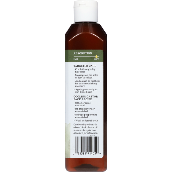 Aura Cacia Skin Care Oil, Castor, Hexane-Free