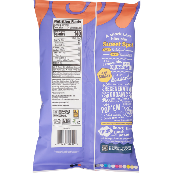 Lundberg Family Farms Salted Caramel Mini Rice Cakes