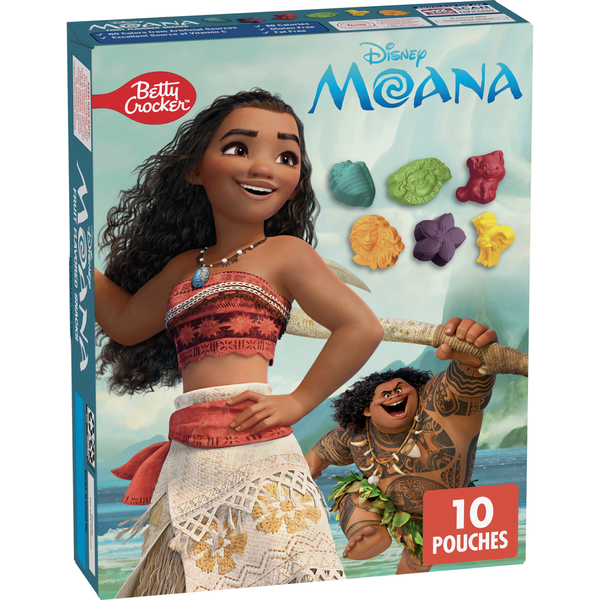 Betty Crocker Disney Moana Gluten Free Fruit Flavored Snacks