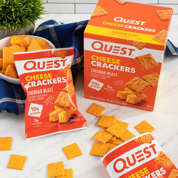 Quest Cheese Crackers, Cheddar Blast