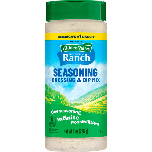 Hidden Valley Original Ranch Seasoning, Dressing and Dip Mix, Shaker Canister