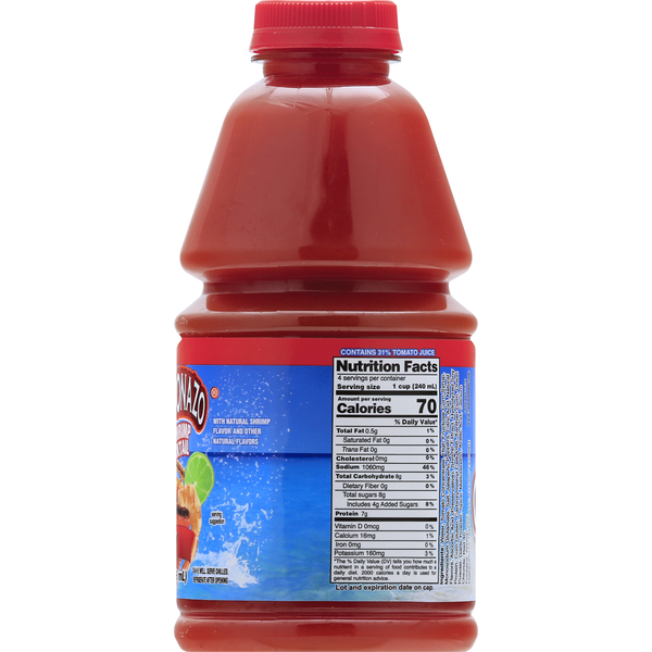 Camaronazo Tomato & Shrimp Cocktail, Spicy