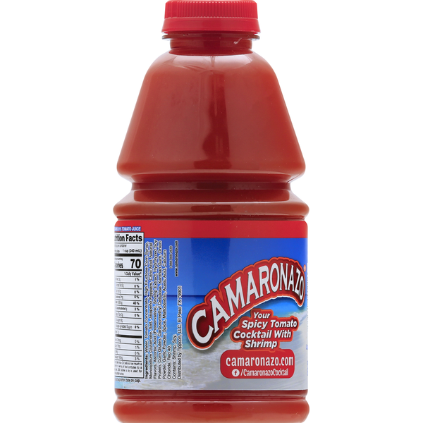 Camaronazo Tomato & Shrimp Cocktail, Spicy