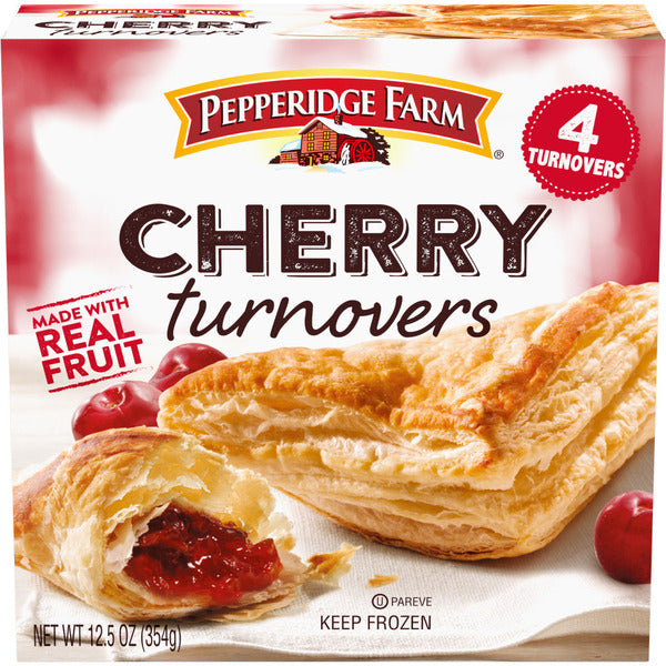 Pepperidge Farm Frozen Cherry Turnovers Pastries