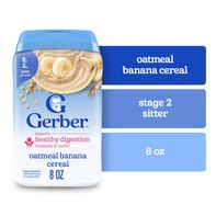 Gerber Stage 2 Baby Food Oatmeal Banana Cereal Bab...
️ DestGlow