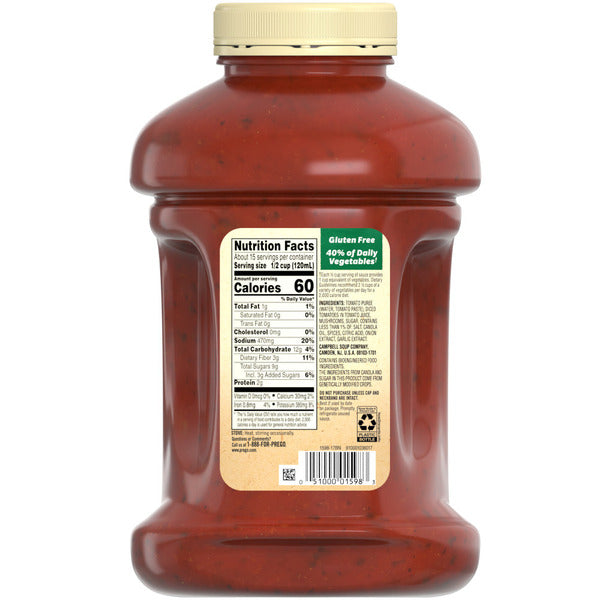Prego Mushroom Pasta Sauce