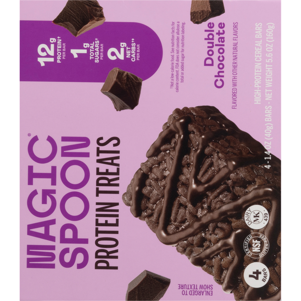 Magic Spoon High-Protein Double Chocolate Cereal Bars