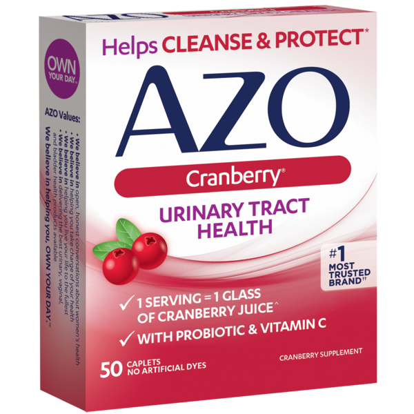 Azo Cranberry Urinary Tract Health Caplets