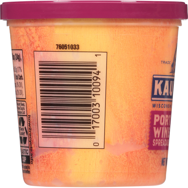 Kaukauna Spreadable Cheese, Port Wine