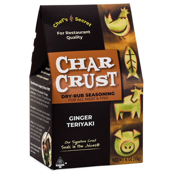 Char Crust Dry-Rub Seasonings Ginger Teriyaki