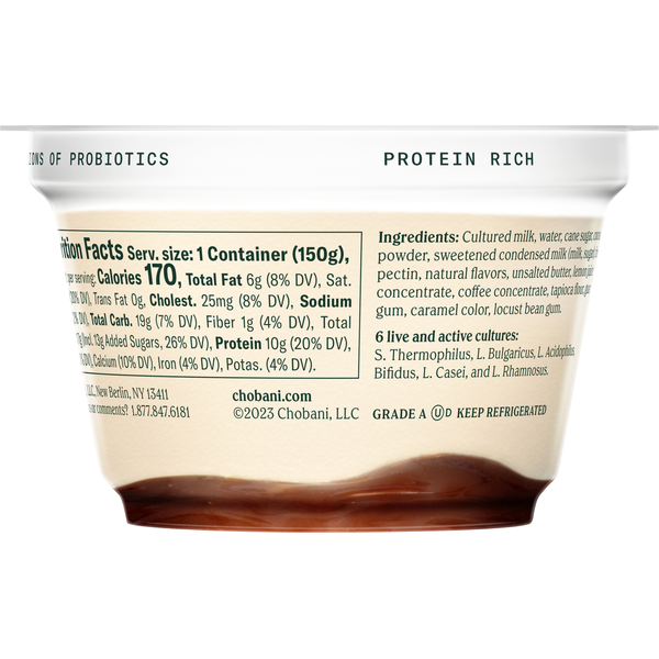 Chobani Yogurt, Greek, Mocha Tiramisu