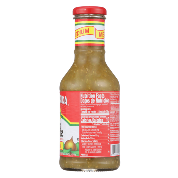 La Preferida MEDIUM Salsa Verde, Authentic Mexican Salsa