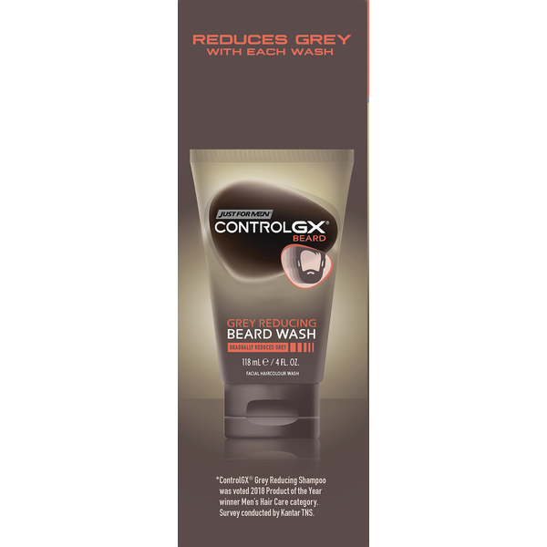 Just For Men Beard Wash, Grey Reducing