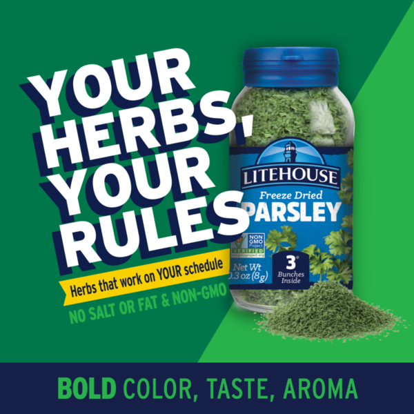 Litehouse Parsley, Freeze Dried