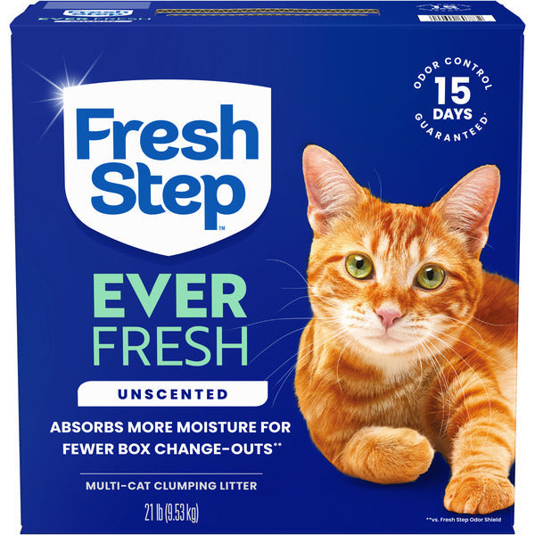 Fresh Step Ever Fresh Multi Cat Clumping Litter, Unscented