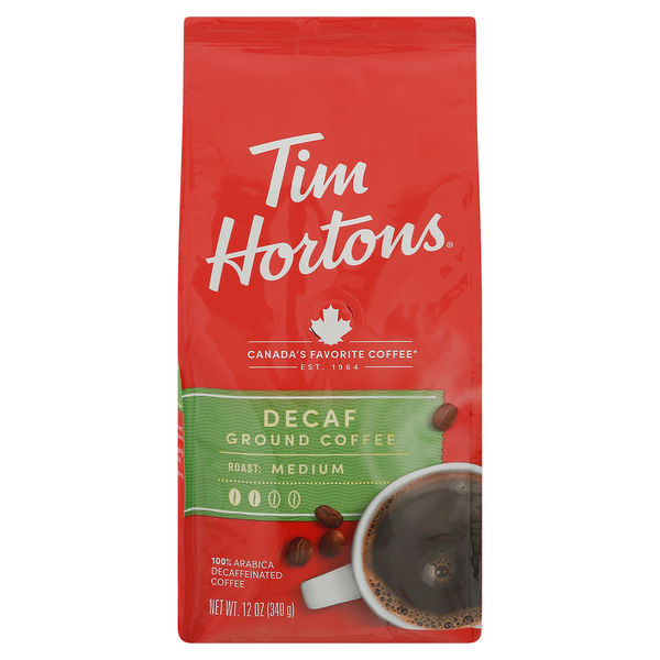 Tim Hortons Decaf Ground Coffee