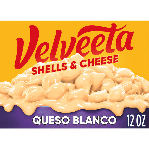 VELVEETA Shells & Cheese Queso Blanco Mac & Cheese Meal