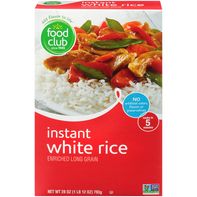 Food Club Enriched Long Grain Instant White Rice️