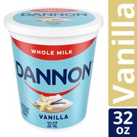 Dannon Vanilla Whole Milk Yogurt, Good Source of C...
️ DestGlow