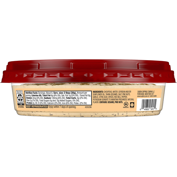 Sabra Roasted Pine Nut Hummus