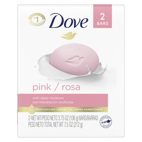 Dove Beauty Bar Gentle Skin Cleanser Pink
