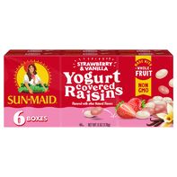 Sun-Maid Yogurt Covered Strawberry & Vanilla Yogurt