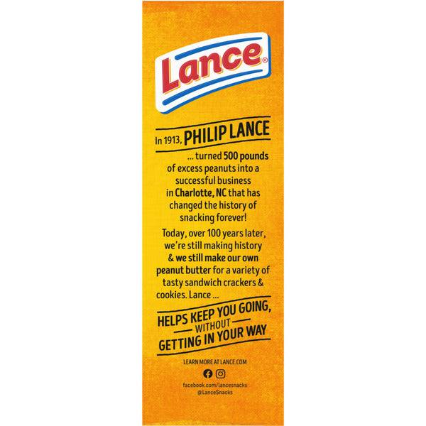 Lance Toasty Cheddar Sandwich Crackers