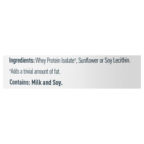 Isopure Unflavored Protein Powder Drink Mix