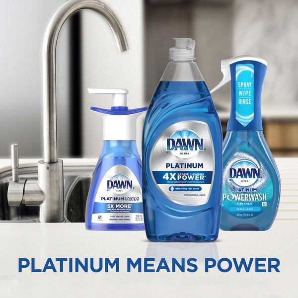 Dawn Platinum Erasing Dish Foam, Fresh Rapids Scent
