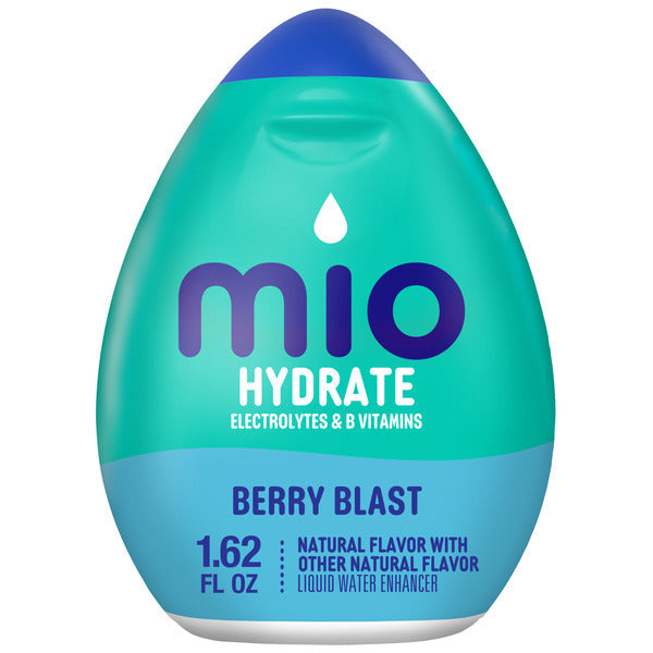 MiO Hydrate Berry Blast Naturally Flavored Liquid Water Enhancer Drink Mix
