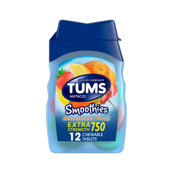 TUMS Chewable Extra Strength Antacid Tablets