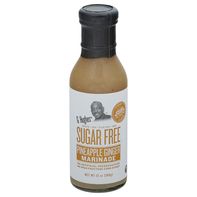G Hughes Marinade, Sugar Free, Pineapple Ginger️