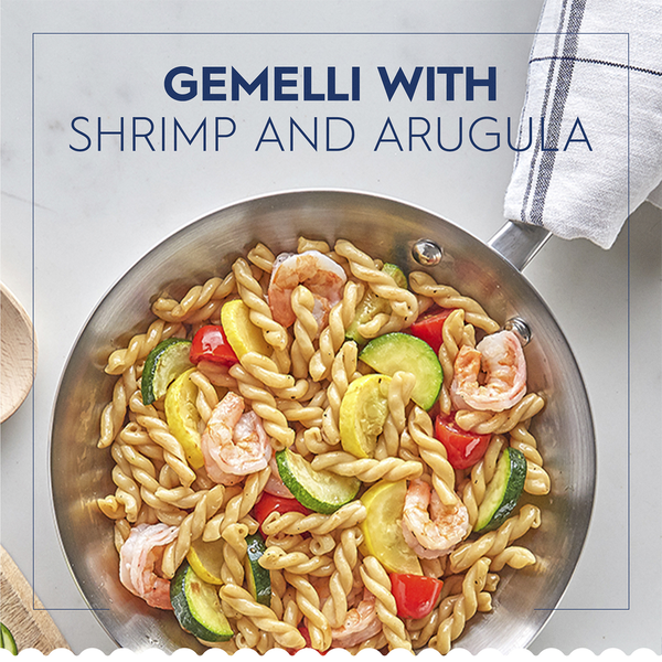 Barilla Gemelli - Non-GMO Pasta Made with Durum Wheat Semolina & Kosher Certified