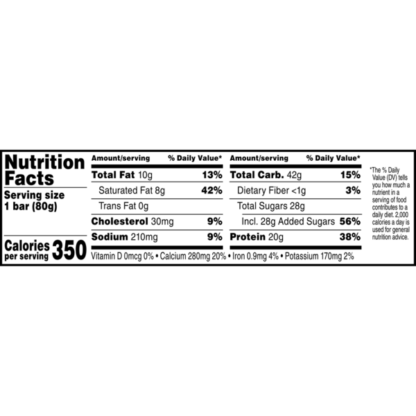 Gatorade Smores Whey Protein Bar
