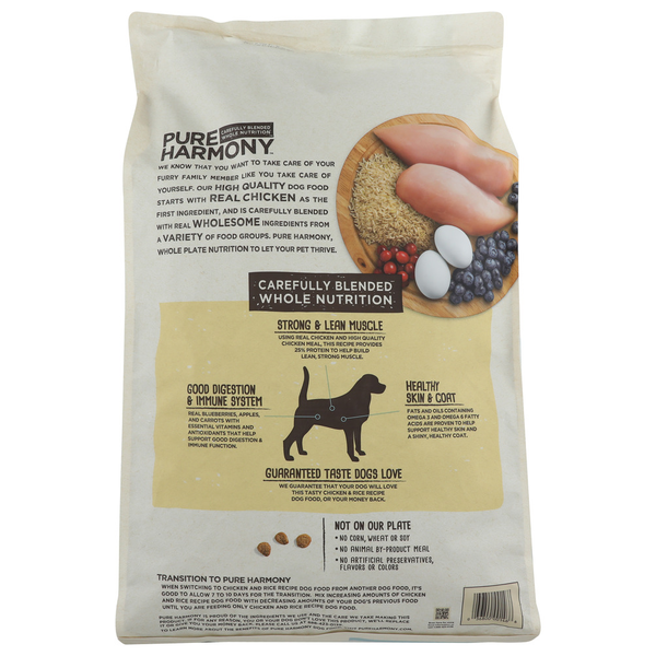 Pure Harmony Dry Dog Chkn Rice 14 Lb