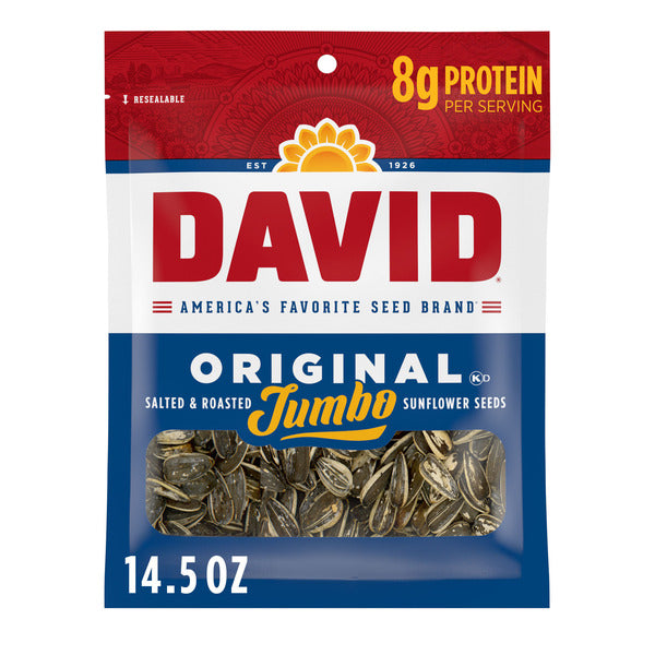 DAVID Roasted and Salted Original Sunflower Seeds