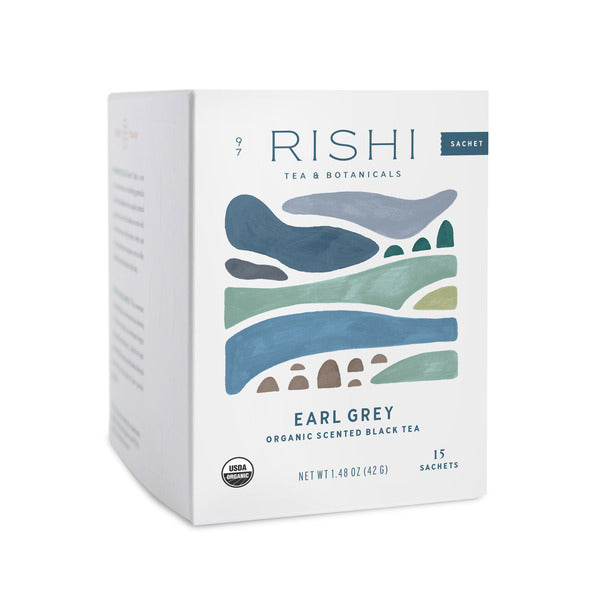 Rishi Tea & Botanicals Earl Grey, Tea Sachets