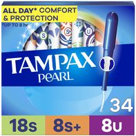 TAMPAX Pearl Tampons Multipack with LeakGuard Brai...
️