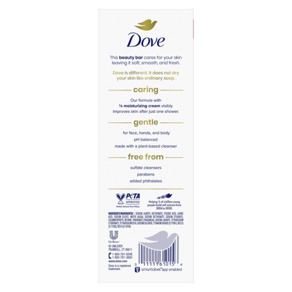Dove Beauty Bar Soap Pink Rosa